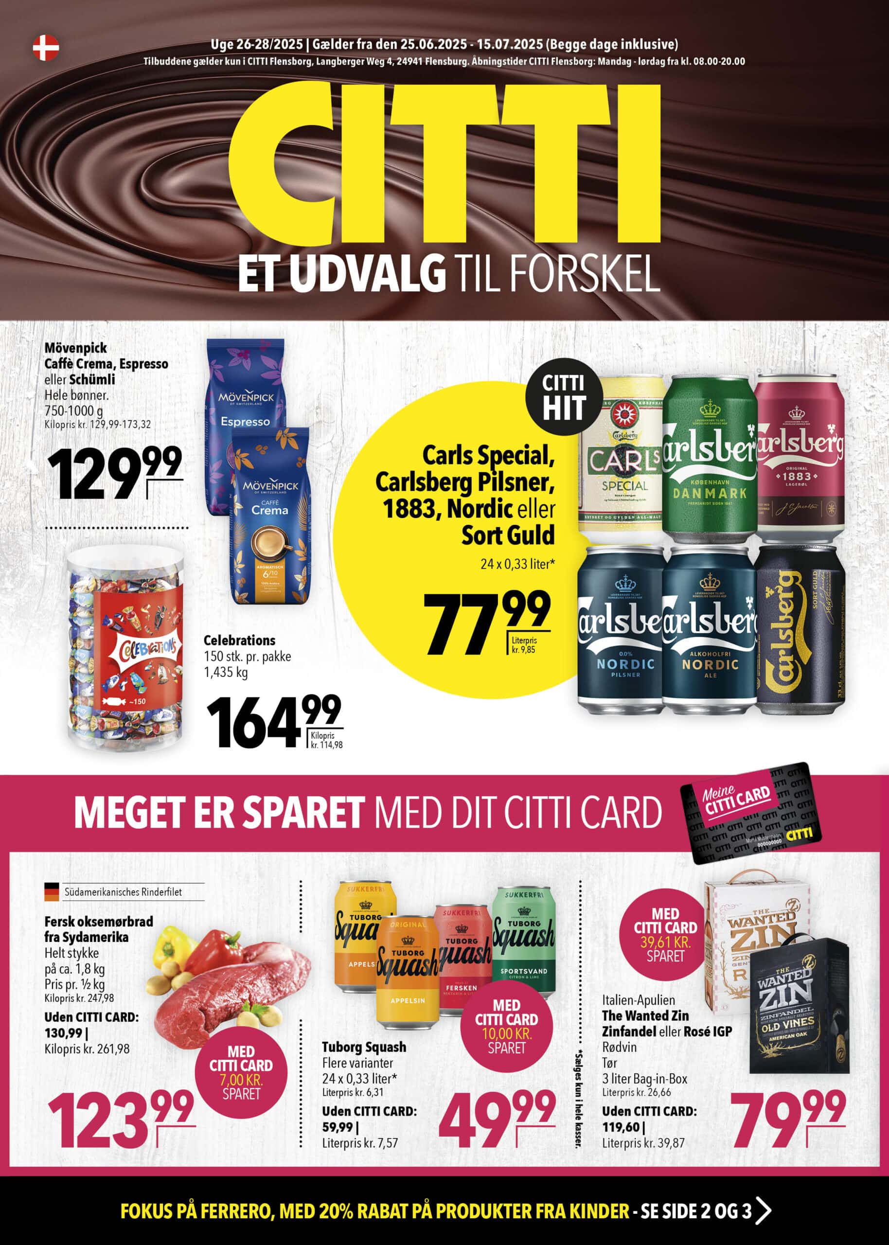 Tilbudsavisens forside 