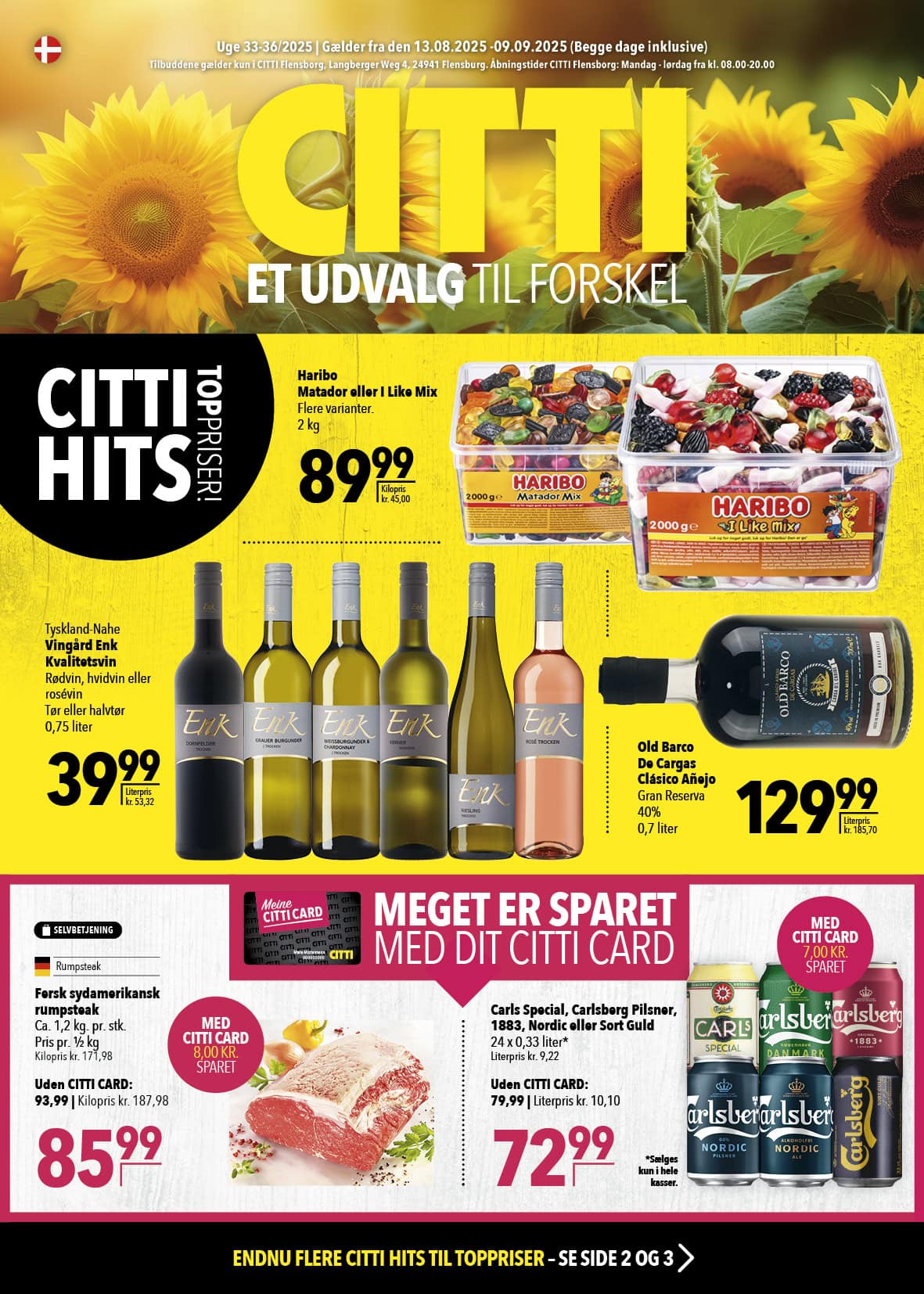 Tilbudsavisens forside 