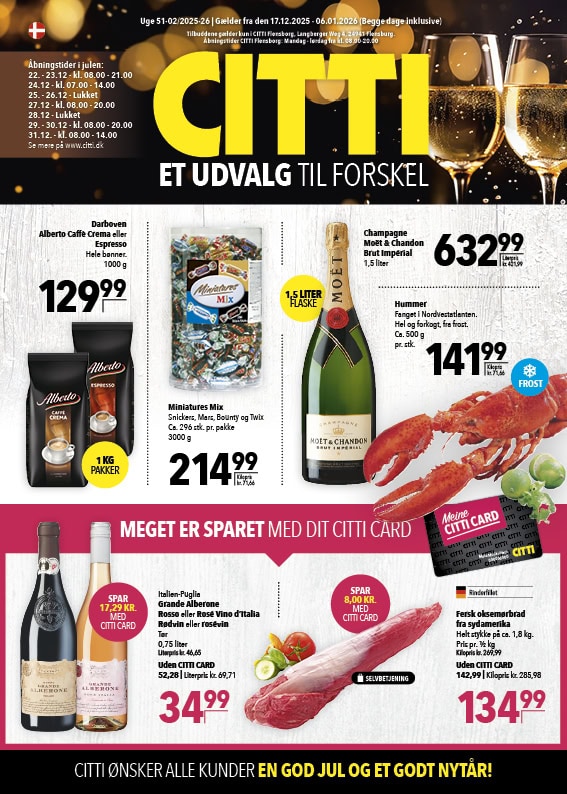 Tilbudsavisens forside 