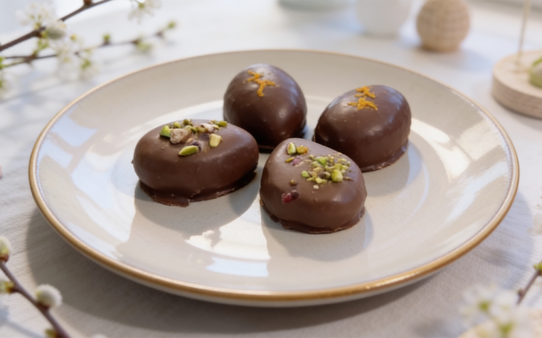 Nougat-æg – Opskrift